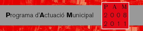 Programa d'Actuació Municipal (PAM) de l'Ajuntament de Gavà (2008-2011)